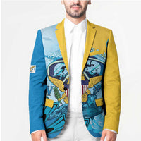 US Virgin Islands Snorkeling Blazer Sea Turtle Snorkel Ocean Style - Wonder Print Shop