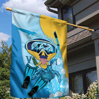 US Virgin Islands Snorkeling Garden Flag Sea Turtle Snorkel Ocean Style - Wonder Print Shop