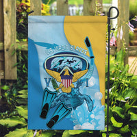 US Virgin Islands Snorkeling Garden Flag Sea Turtle Snorkel Ocean Style - Wonder Print Shop