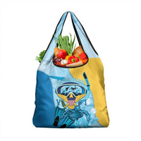 US Virgin Islands Snorkeling Grocery Bag Sea Turtle Snorkel Ocean Style - Wonder Print Shop