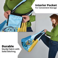 US Virgin Islands Snorkeling Grocery Bag Sea Turtle Snorkel Ocean Style - Wonder Print Shop