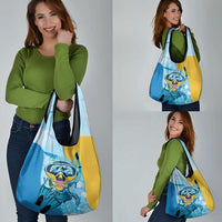 US Virgin Islands Snorkeling Grocery Bag Sea Turtle Snorkel Ocean Style - Wonder Print Shop