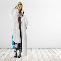 US Virgin Islands Snorkeling Hooded Blanket Sea Turtle Snorkel Ocean Style - Wonder Print Shop