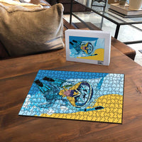US Virgin Islands Snorkeling Puzzle Sea Turtle Snorkel Ocean Style - Wonder Print Shop