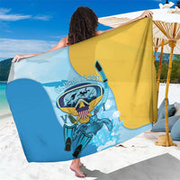 US Virgin Islands Snorkeling Sarong Sea Turtle Snorkel Ocean Style - Wonder Print Shop