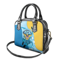 US Virgin Islands Snorkeling Shoulder Handbag Sea Turtle Snorkel Ocean Style - Wonder Print Shop