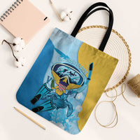 US Virgin Islands Snorkeling Tote Bag Sea Turtle Snorkel Ocean Style - Wonder Print Shop
