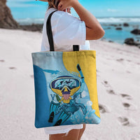 US Virgin Islands Snorkeling Tote Bag Sea Turtle Snorkel Ocean Style - Wonder Print Shop