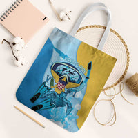 US Virgin Islands Snorkeling Tote Bag Sea Turtle Snorkel Ocean Style - Wonder Print Shop