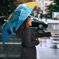 US Virgin Islands Snorkeling Umbrella Sea Turtle Snorkel Ocean Style - Wonder Print Shop