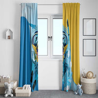 US Virgin Islands Snorkeling Window Curtain Sea Turtle Snorkel Ocean Style - Wonder Print Shop