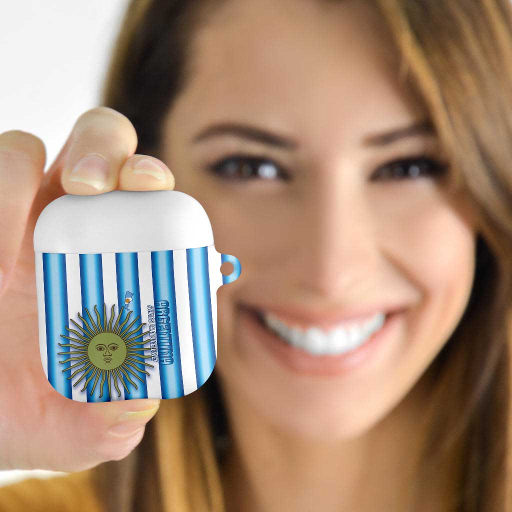 Argentina Football AirPods Case Vamos La Albiceleste 2026 Version - Wonder Print Shop