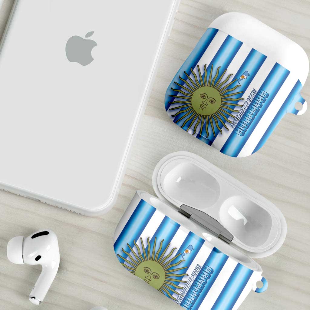 Argentina Football AirPods Case Vamos La Albiceleste 2026 Version - Wonder Print Shop