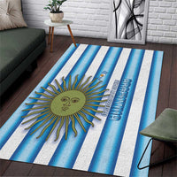 Argentina Football Area Rug Vamos La Albiceleste 2026 Version - Wonder Print Shop