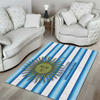 Argentina Football Area Rug Vamos La Albiceleste 2026 Version - Wonder Print Shop