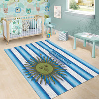 Argentina Football Area Rug Vamos La Albiceleste 2026 Version - Wonder Print Shop