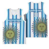 Argentina Football Custom Basketball Jersey Vamos La Albiceleste 2026 Version - Wonder Print Shop