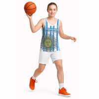 Argentina Football Custom Basketball Jersey Vamos La Albiceleste 2026 Version - Wonder Print Shop