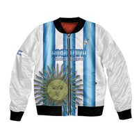 Argentina Football Custom Bomber Jacket Vamos La Albiceleste 2026 Version - Wonder Print Shop