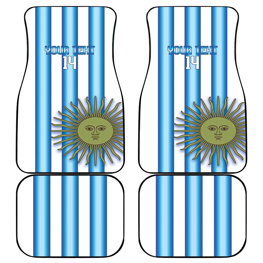 Argentina Football Custom Car Mats Vamos La Albiceleste 2026 Version - Wonder Print Shop