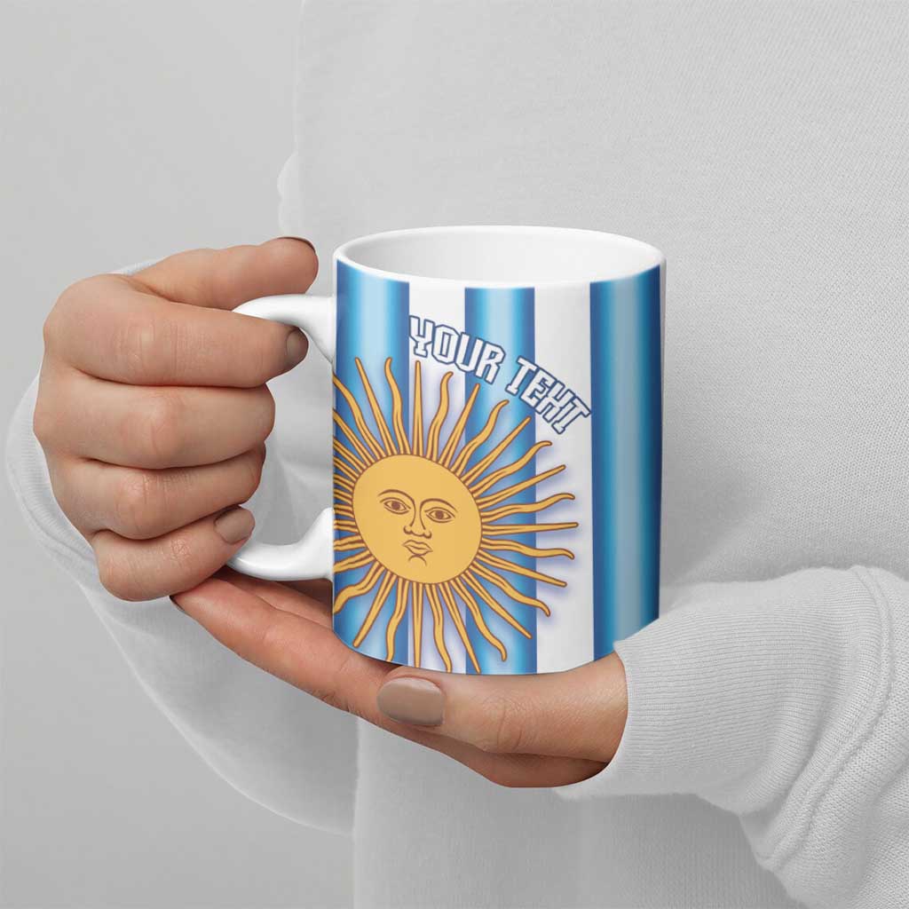 Argentina Football Custom Ceramic Mug Vamos La Albiceleste 2026 Version - Wonder Print Shop
