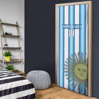 Argentina Football Custom Door Cover Vamos La Albiceleste 2026 Version - Wonder Print Shop