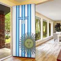 Argentina Football Custom Door Cover Vamos La Albiceleste 2026 Version - Wonder Print Shop