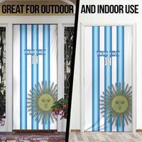 Argentina Football Custom Door Cover Vamos La Albiceleste 2026 Version - Wonder Print Shop