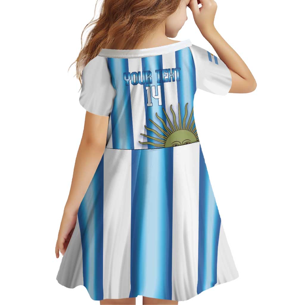 Argentina Football Custom Family Matching Off Shoulder Maxi Dress and Hawaiian Shirt Vamos La Albiceleste 2026 Version - Wonder Print Shop