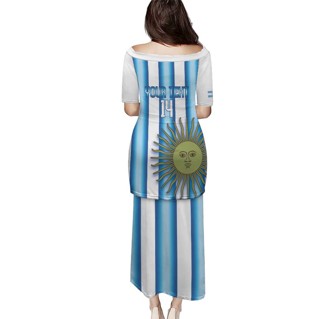 Argentina Football Custom Family Matching Puletasi and Hawaiian Shirt Vamos La Albiceleste 2026 Version - Wonder Print Shop