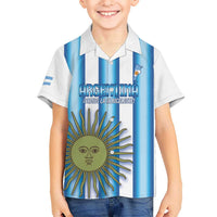 Argentina Football Custom Family Matching Puletasi and Hawaiian Shirt Vamos La Albiceleste 2026 Version - Wonder Print Shop