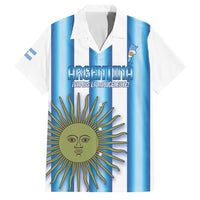 Argentina Football Custom Family Matching Summer Maxi Dress and Hawaiian Shirt Vamos La Albiceleste 2026 Version - Wonder Print Shop