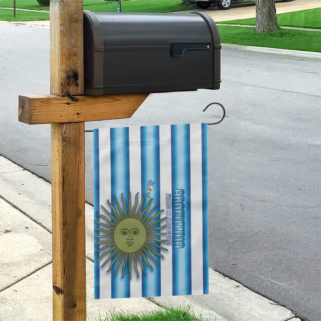 Argentina Football Garden Flag Vamos La Albiceleste 2026 Version - Wonder Print Shop