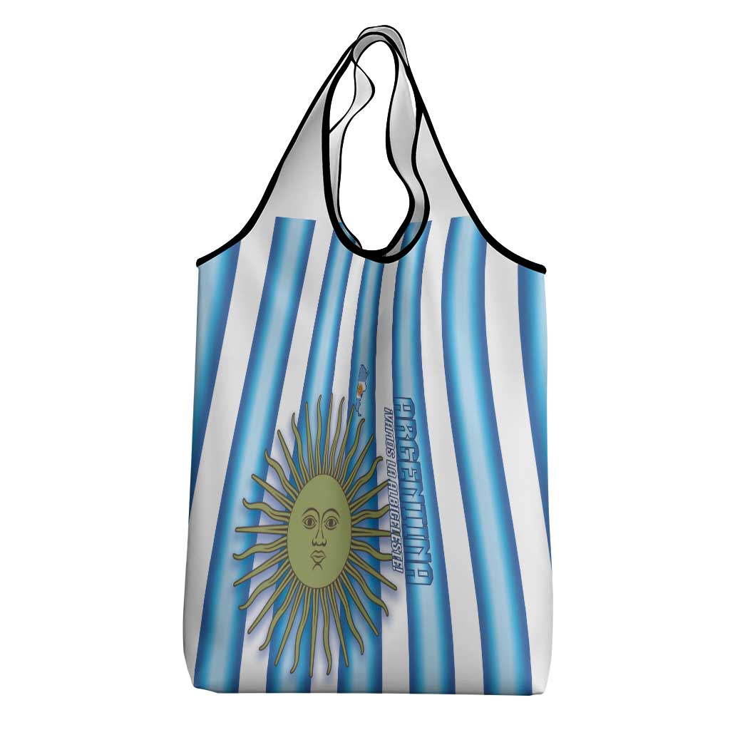 Argentina Football Grocery Bag Vamos La Albiceleste 2026 Version - Wonder Print Shop