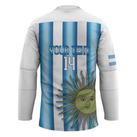 Argentina Football Custom Hockey Jersey Vamos La Albiceleste 2026 Version - Wonder Print Shop