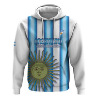 Argentina Football Custom Hoodie Vamos La Albiceleste 2026 Version - Wonder Print Shop