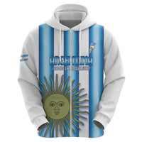 Argentina Football Custom Hoodie Vamos La Albiceleste 2026 Version - Wonder Print Shop