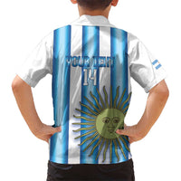 Argentina Football Custom Kid Hawaiian Shirt Vamos La Albiceleste 2026 Version - Wonder Print Shop