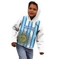 Argentina Football Custom Kid Hoodie Vamos La Albiceleste 2026 Version - Wonder Print Shop