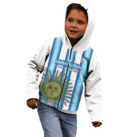 Argentina Football Custom Kid Hoodie Vamos La Albiceleste 2026 Version - Wonder Print Shop