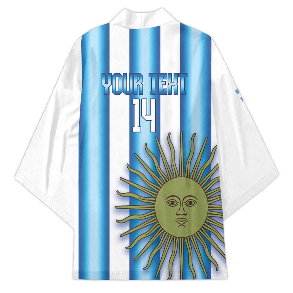 Argentina Football Custom Kimono Vamos La Albiceleste 2026 Version - Wonder Print Shop
