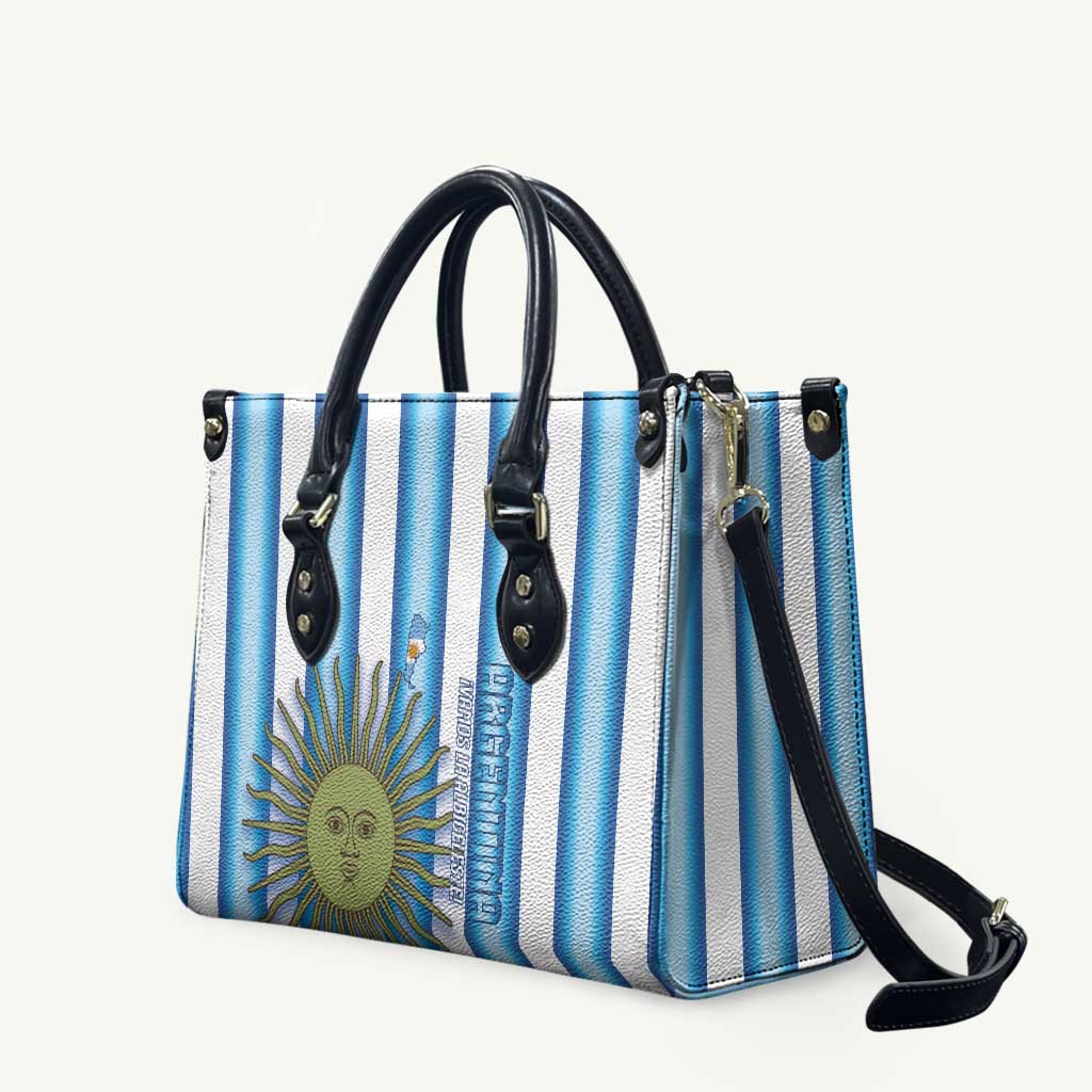 Argentina Football Leather Bag Vamos La Albiceleste 2026 Version - Wonder Print Shop