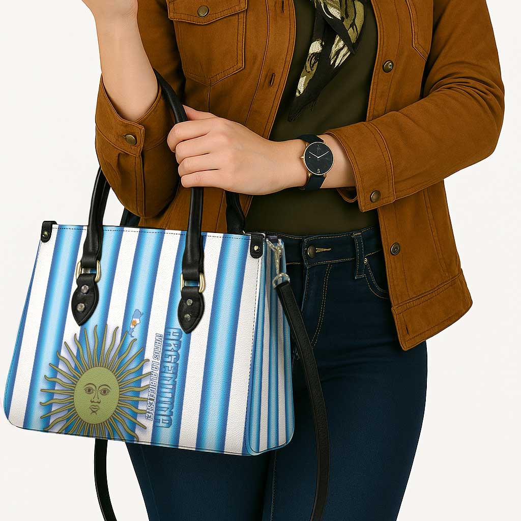 Argentina Football Leather Bag Vamos La Albiceleste 2026 Version - Wonder Print Shop