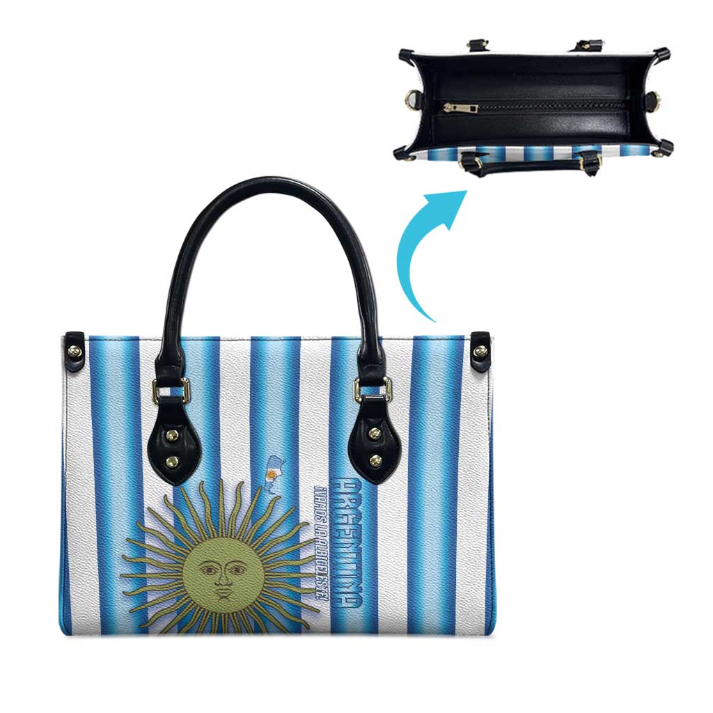 Argentina Football Leather Bag Vamos La Albiceleste 2026 Version - Wonder Print Shop