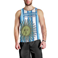 Argentina Football Custom Men Tank Top Vamos La Albiceleste 2026 Version - Wonder Print Shop