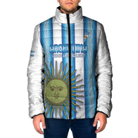 Argentina Football Custom Padded Jacket Vamos La Albiceleste 2026 Version - Wonder Print Shop