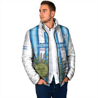 Argentina Football Custom Padded Jacket Vamos La Albiceleste 2026 Version - Wonder Print Shop