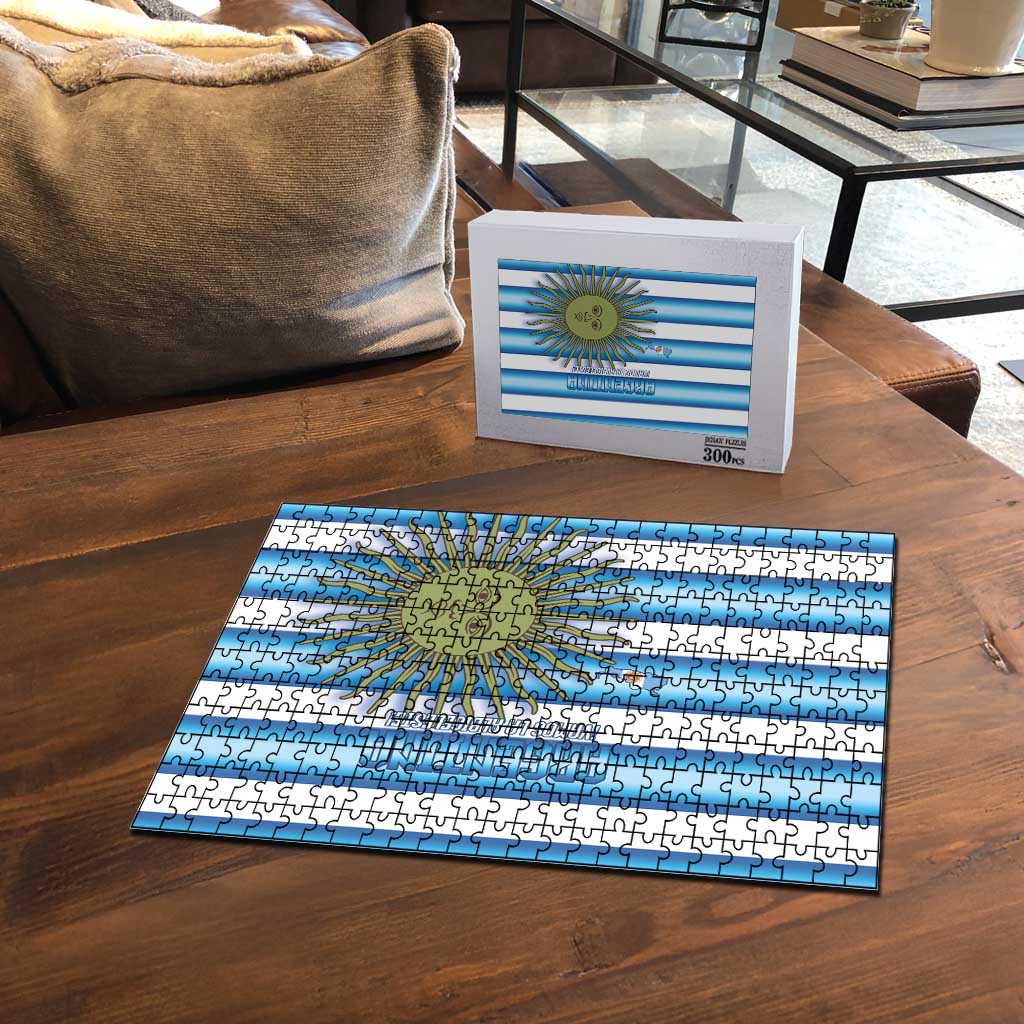 Argentina Football Puzzle Vamos La Albiceleste 2026 Version - Wonder Print Shop