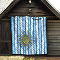 Argentina Football Quilt Vamos La Albiceleste 2026 Version - Wonder Print Shop