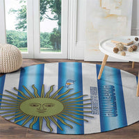 Argentina Football Round Carpet Vamos La Albiceleste 2026 Version - Wonder Print Shop